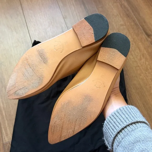 Martiniano party flats in tostado, 38 (US 7.5)